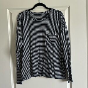 Gap Long Sleeve Striped Tee
